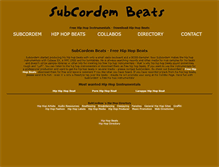 Tablet Screenshot of hiphop-beatz.us